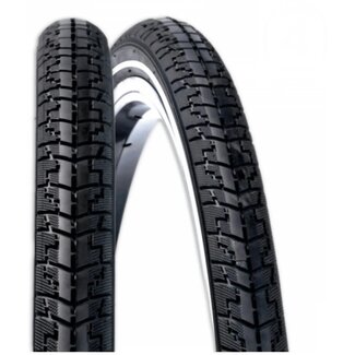 Rexway Buitenband - Anti-leklaag 5mm - Reflectie - 28x1.25 - Zwart