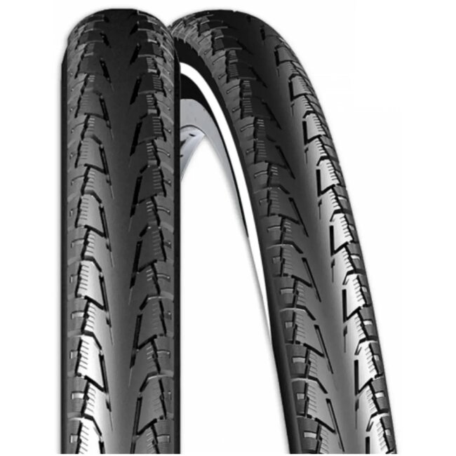 Rexway Buitenband - 5mm anti-leklaag - Reflecterend - 28x1.10 - Zwart