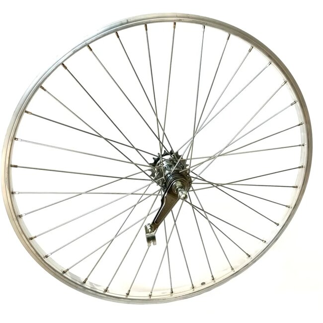 Roland Achterwiel 26x1,75 - Aluminium - Shimano remnaaf - Zwart - Stadsfiets