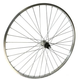 Roland Achterwiel 28 inch - Aluminium velg - Zilver - Vaste as - 7/8 speed - Spaak 14