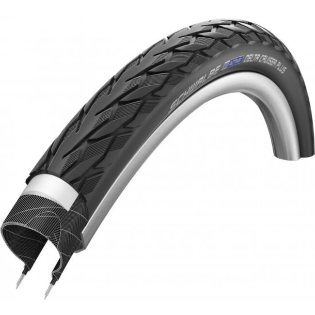 Schwalbe Buitenband 28x1½ - 3mm anti-lek - Zwart met reflectie - Stads- en toerfiets