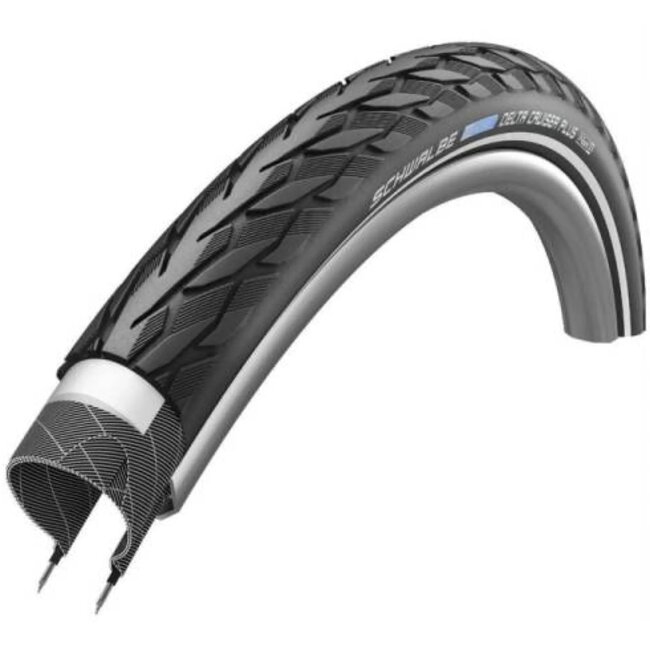 Schwalbe Buitenband met anti-lek technologie en reflectie - 24x1 3/8 - Geschikt voor E-Bikes tot 25 km/u
