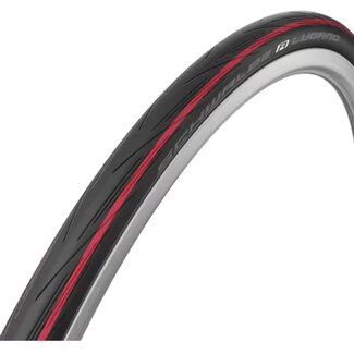 Schwalbe Raceband - K-Guard Bescherming - Zwart/Rood - 28x1.00 - Zonder Reflectie