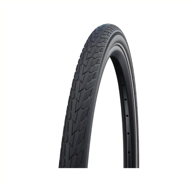 Schwalbe Buitenband 24x1.75 - Zwart met reflectie - Anti-lek K-Guard - Stadsfiets - Duurzaam ontwerp