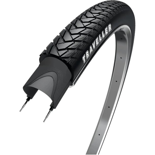 WOLFF Buitenband 28x1.60 - Reflecterend Zwart - Anti-leklaag 1.2mm