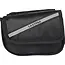 Benson Fiets frame tas - met telefoonvak - reflecterende strepen - 19x13x16 cm - zwart