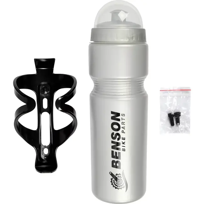 Benson Bidon met houder - 750 ml - BPA-vrij - ergonomisch ontwerp - lekvrije dop