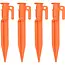 Benson Tentharingen - LED-verlichting - 4 stuks - Oranje - Veiligheid in het donker