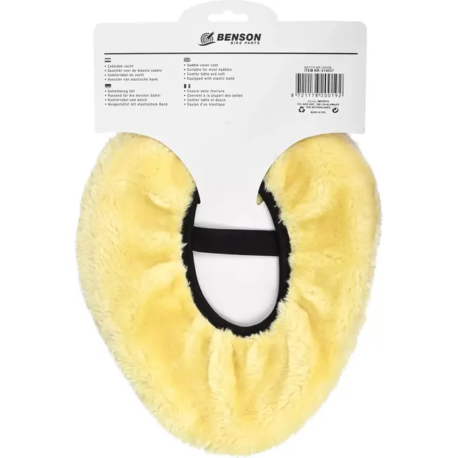 Benson Zacht zadeldek met elastische band - beige - comfortabel en stijlvol