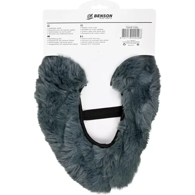 Benson Zadeldek vacht - Extra zacht - Comfortabel - Grijs