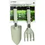 Benson Tuingereedschap set - 2-delig - kunststof - groen - met ophangmogelijkheid