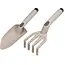 Benson Tuingereedschap set - 2-delig - kunststof - beige - met maatvoering