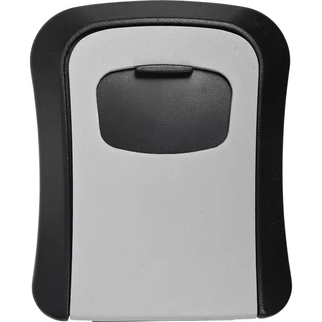 Benson Sleutelkluis met 3-cijferige code - Metaal - Zwart/Grijs - 96x40x116 mm