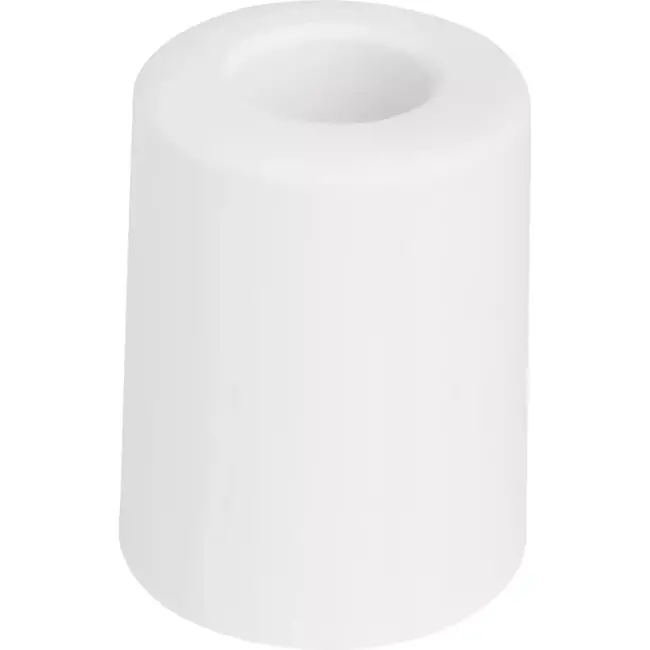 Deltafix Witte deurbuffer - Beschermend rubber - Ø 40 mm x H 50 mm