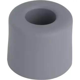 Deltafix Deurbuffer grijs - TPE rubber - Schroefbaar - Ø 30 mm x H 25 mm - Set van 2