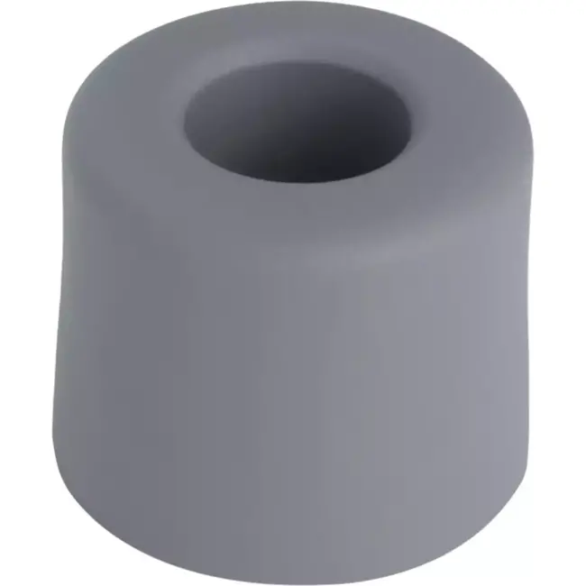 Deltafix Deurbuffer grijs - TPE rubber - Schroefbaar - Ø 30 mm x H 25 mm - Set van 2