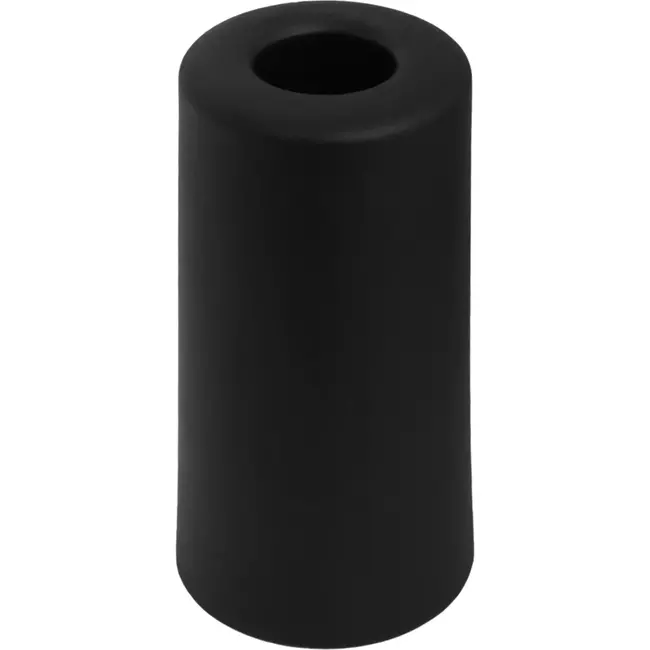 Deltafix Deurbuffer - Zwart - TPE Rubber - Ø40 mm x 75 mm - Schroefbaar