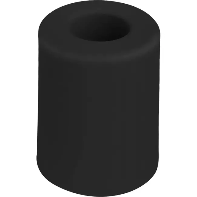 Deltafix Deurbuffer zwart - schroefbaar - TPE rubber - 40 mm diameter - 50 mm hoogte