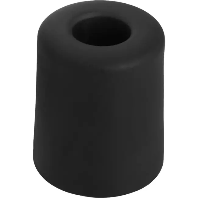 Deltafix Deurbuffer zwart - TPE rubber - schroefmontage - Ø30 x H35 mm