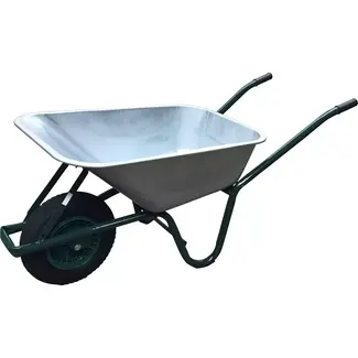 Benson Kruiwagen - 85 liter - Gegalvaniseerd - 160 kg draagkracht - Groen frame