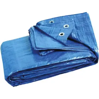 Benson Dekzeil 4x6 m - Blauw - Verstevigde Hoeken - PE 120GSM Benson Dekzeil 4x6 m - Blauw - Verstevigde Hoeken - PE 120GSM