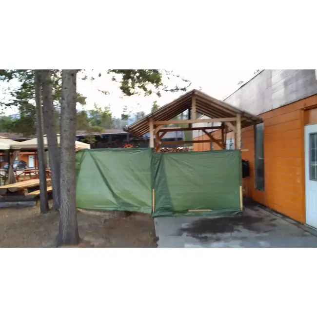 Benson Groen dekzeil 3x4 m - robuust mesh - PE 120GSM - versterkte hoeken