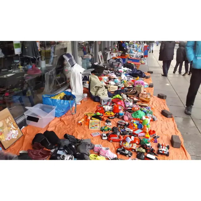 Benson Oranje dekzeil - 1,5 x 2,5 m - Mesh 7x7 - PE 65GSM