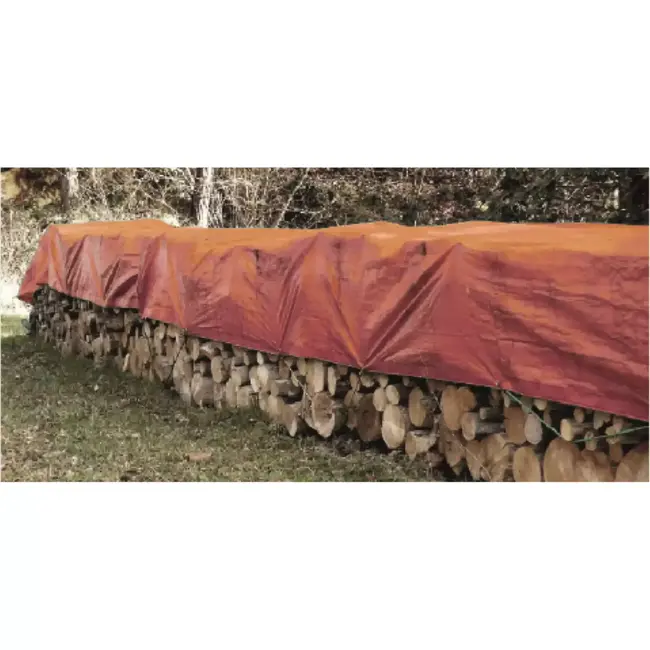 Benson Oranje dekzeil - 2x3 m - Waterdicht - PE 65GSM - Lichtgewicht