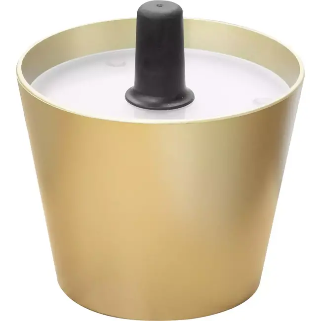 Benson Aanraakdimbare LED flessenlamp - goud - oplaadbaar - compact ontwerp - warm wit licht