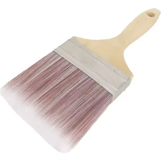 Benson Platte kwast - 10 cm - Acrylvezels - Geschikt voor verf op waterbasis Benson Platte kwast - 10 cm - Acrylvezels - Geschikt voor verf op waterbasis