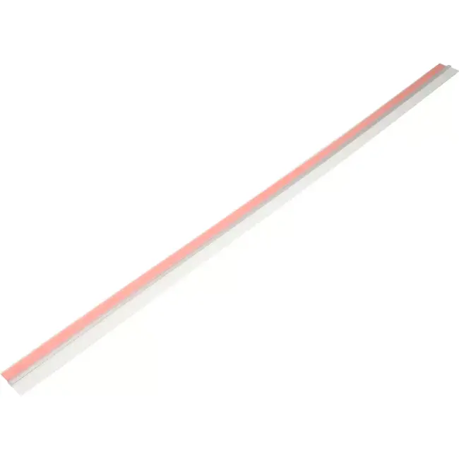 Benson Tochtstrip transparant - zelfklevend - 100 cm - inkortbaar - PVC/PE materiaal