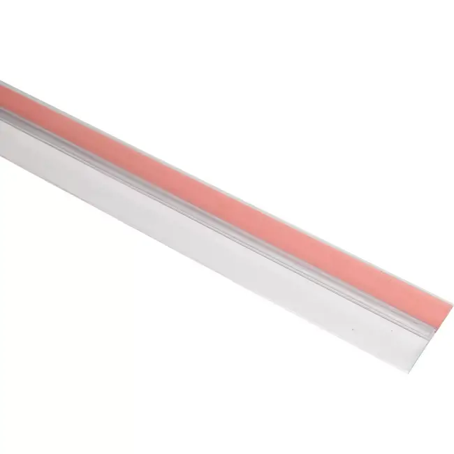 Benson Tochtstrip transparant - zelfklevend - 100 cm - inkortbaar - PVC/PE materiaal