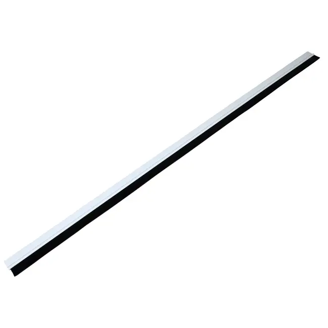 Benson Tochtstrip borstel - 100 cm - PVC wit - Zelfklevend - Inkortbaar - Voor deuren