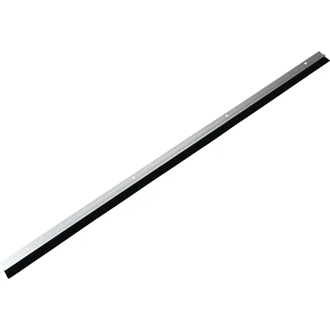 Benson Tochtstrip borstel - aluminium zilver - 100 cm - inkortbaar - voor deuren