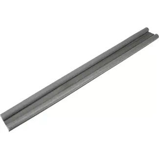 Benson Dubbele tochtrol - 95 cm - grijs - eenvoudig aanpasbaar - effectieve isolatie
