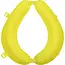 Benson Bananen bewaardoos met klipsluiting - Beschermt tegen pletten - Handig voor onderweg - 24,5 cm - Geel