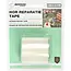 Benson Zelfklevende hor reparatietape - Wit - 160x5 cm - Eenvoudig op maat te knippen - Sterke hechting