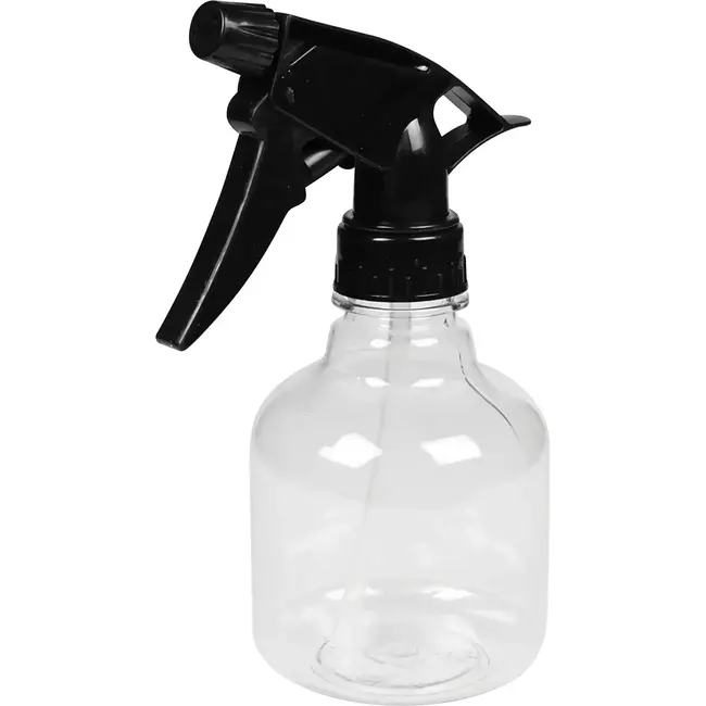 Benson Plantensproeier - 250 ml - Transparant met zwarte sproeikop - Ergonomisch ontwerp