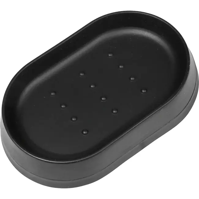 Benson Badkamerset zwart - 3-delig - Zeepdispenser 350 ml - Modern design