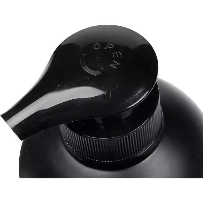 Benson Badkamerset zwart - 3-delig - Zeepdispenser 350 ml - Modern design