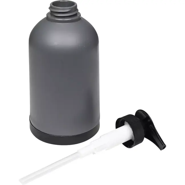 Benson Grijze badkamerset - 3-delig - Zeepbakje, dispenser en tandenborstelhouder