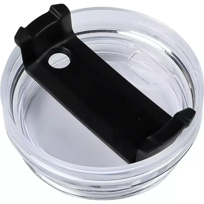 Benson Thermosbeker - 900 ml - Zwart - Transparante Deksel - Geschikt voor Auto