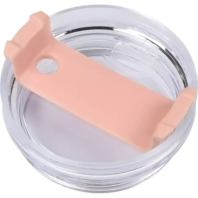 Benson Thermosbeker 900 ml - Dubbelwandig - Roze - Inclusief Rietje - Geschikt voor Auto