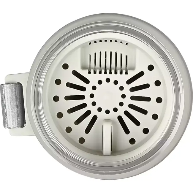 Benson Drinkfles 750 ml - Motiverende Markeringen - Zwart/Grijs - Met Zeef en Draaglus