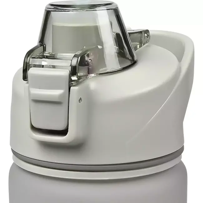 Benson Drinkfles 750 ml - Motiverende Markeringen - Zwart/Grijs - Met Zeef en Draaglus