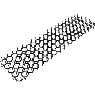 Benson Kattenafweermatten - Bescherming tegen ongewenste dieren - 47,5x13x2,7 cm - Set van 4 - Op maat te knippen