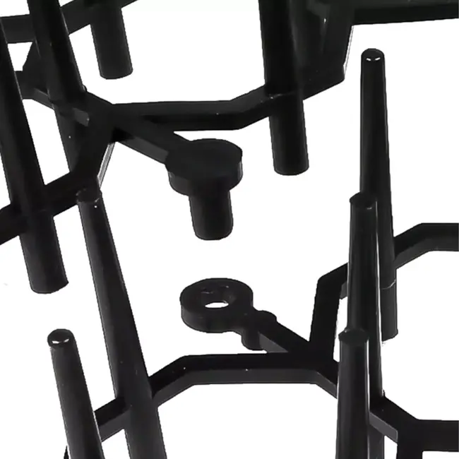 Benson Kattenafweermatten - Bescherming tegen ongewenste dieren - 47,5x13x2,7 cm - Set van 4 - Op maat te knippen