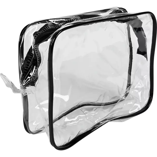 Benson Transparante toilettas - Handig voor handbagage - 20x8x12 cm
