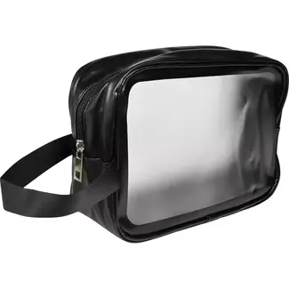 Benson Transparante toilettas - Handig voor handbagage - 25x9,5x17 cm