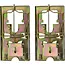 Benson Metalen muizenvallen - herbruikbaar - set van 2 - 11,5 x 6,1 cm
